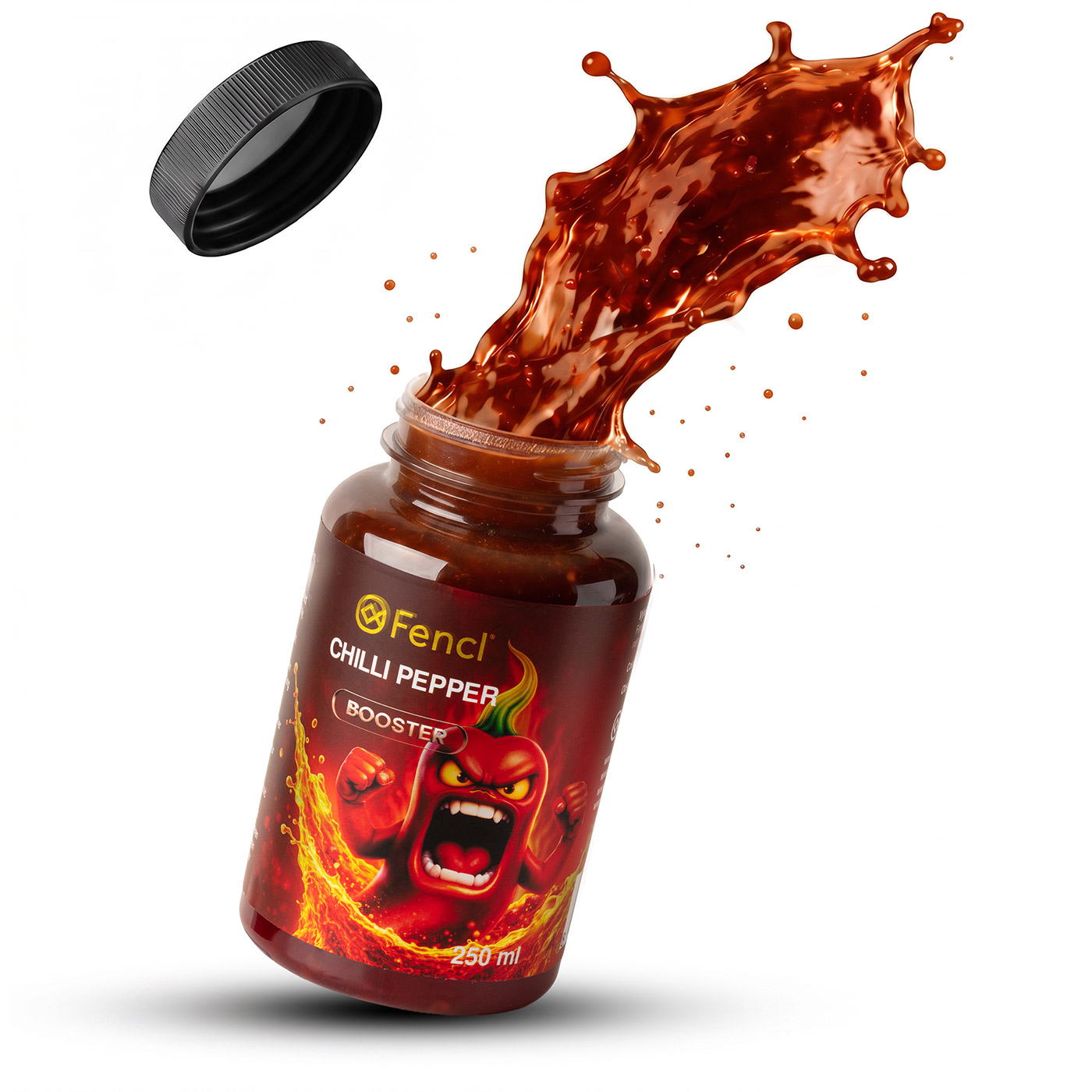 Reklamně pojatý packshot produktu na bílém pozadí