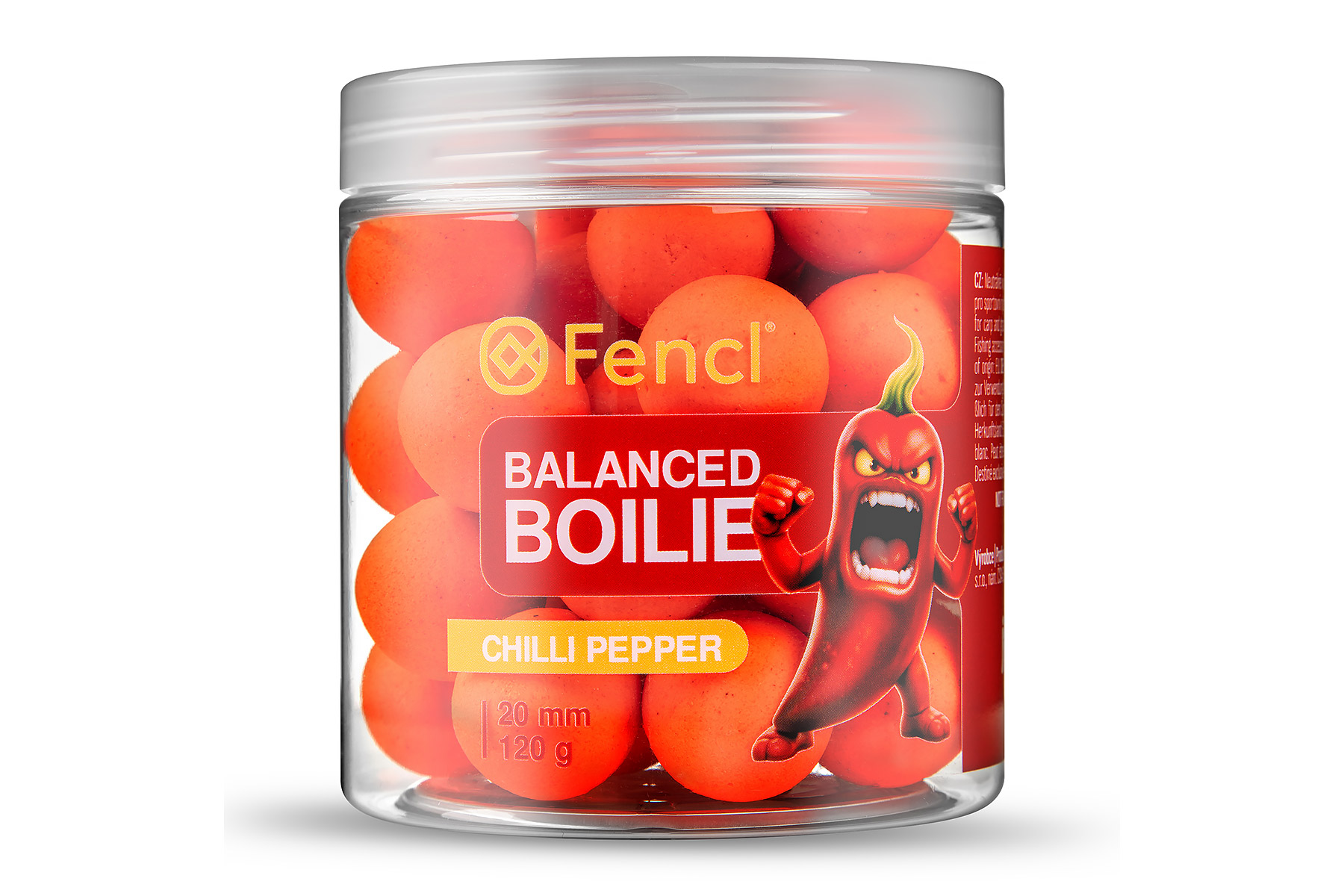 Hlavní packshot dózy Fencl na bílém pozadí